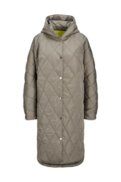 Jack & Jones Abrigo Largo Acolchado Tipo Plumifero Marron Medio New