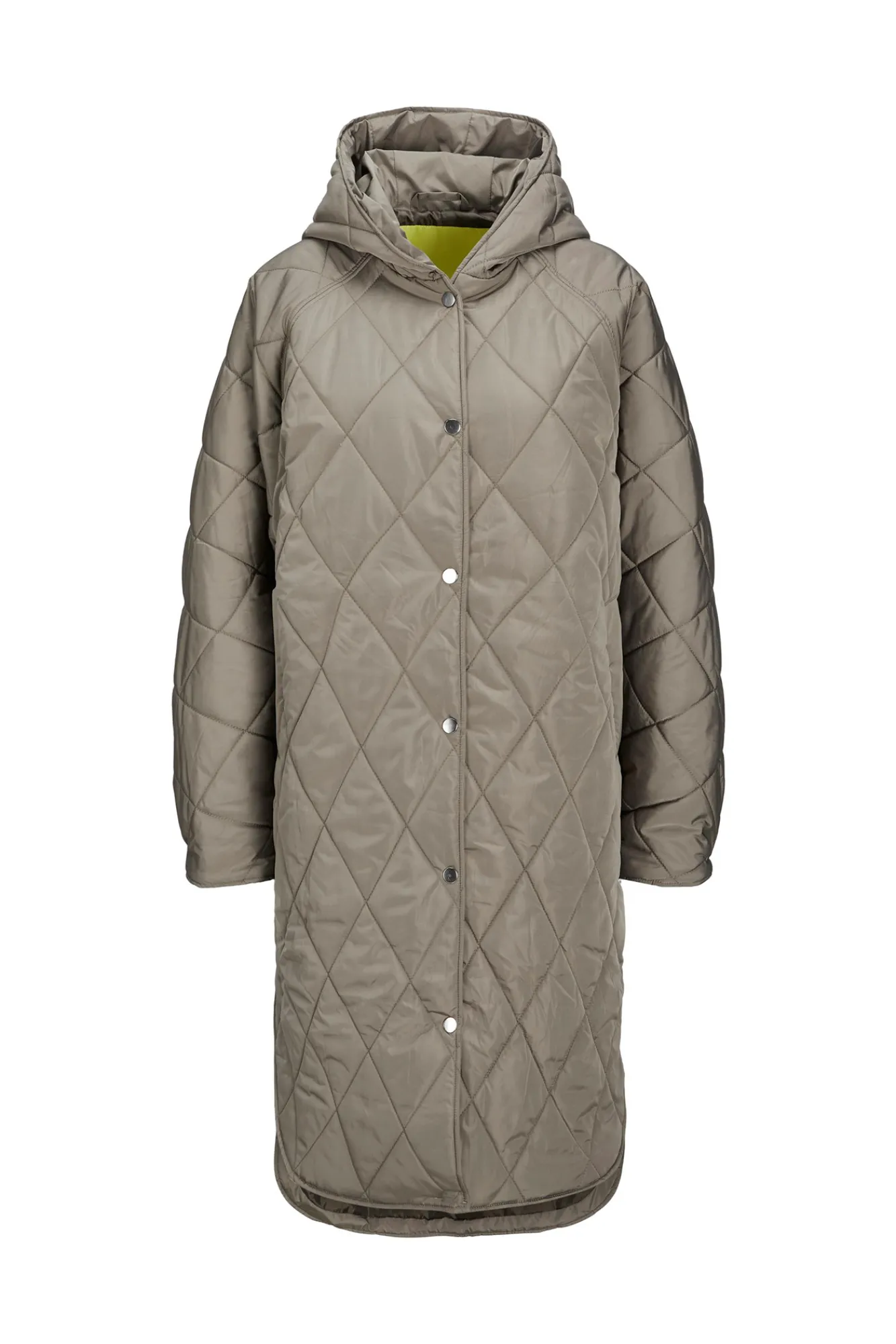 Jack & Jones Abrigo Largo Acolchado Tipo Plumifero Marron Medio New