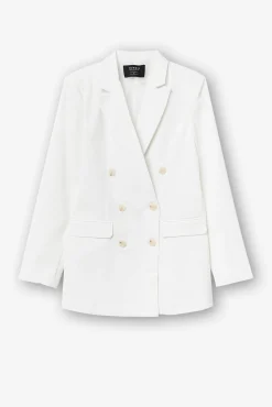 Tiffosi Abrigo Tavi Blanco Discount