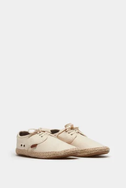 * Alpargata Cordones Canvas Rustico Beige Sale
