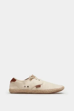 * Alpargata Cordones Canvas Rustico Beige Sale