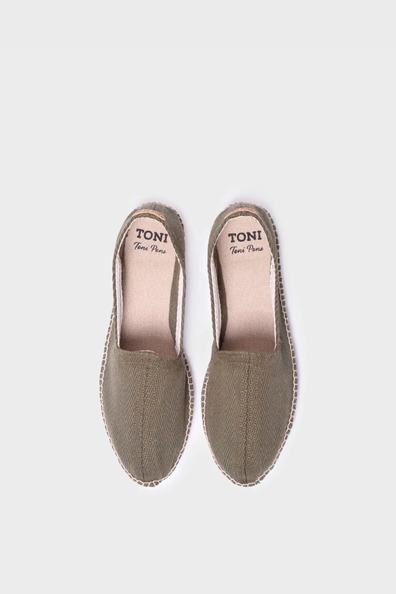 Toni Pons Alpargata Plana Clasica - Montgri Kaki Outlet