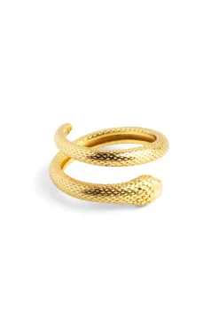 Singularu Anillo Python Oro Amarillo New