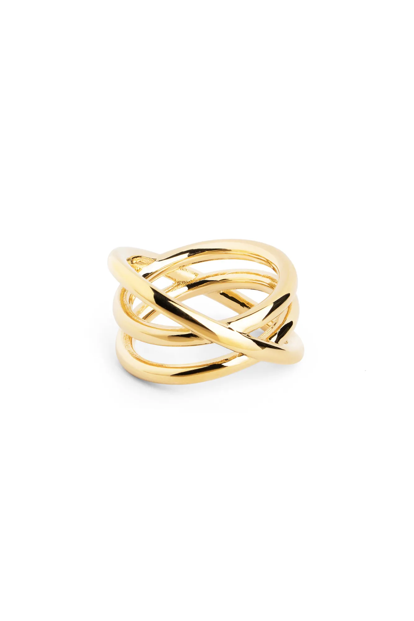 Singularu Anillo Trinity Oro Gris New