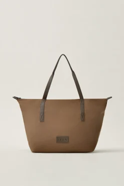 Born Living Yoga Bag Tote Fossil Nude