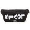* Bandolera Small Banana Sling - Wordmark Negro
