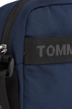 Tommy Jeans Bandolera Hombre Essential Azul Medio Clearance