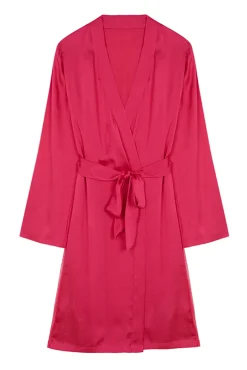 Women'secret Bata Saten Encaje Fucsia Online