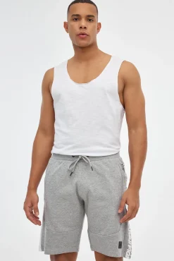 Inside Bermuda Jogger Texto Gris Medio Hot