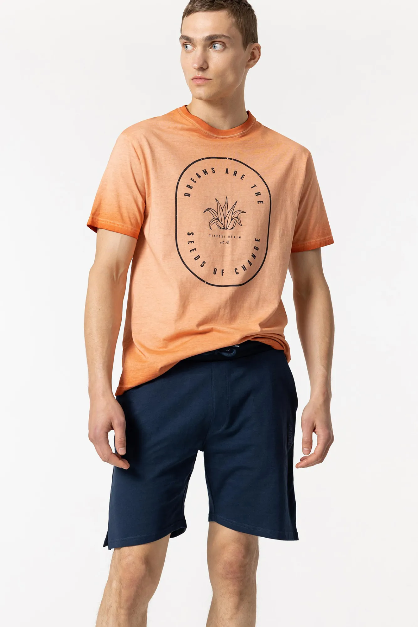 Tiffosi Bermuda Keith Navy Sale