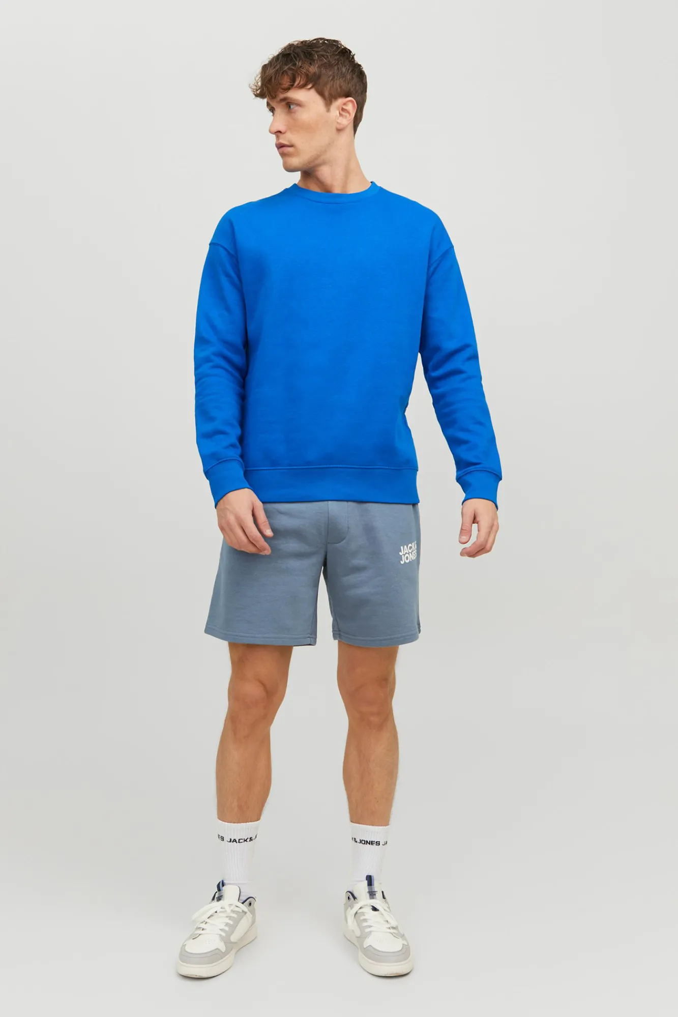 Jack & Jones Bermuda Lisa Tipo Cargo Azul Medio Outlet