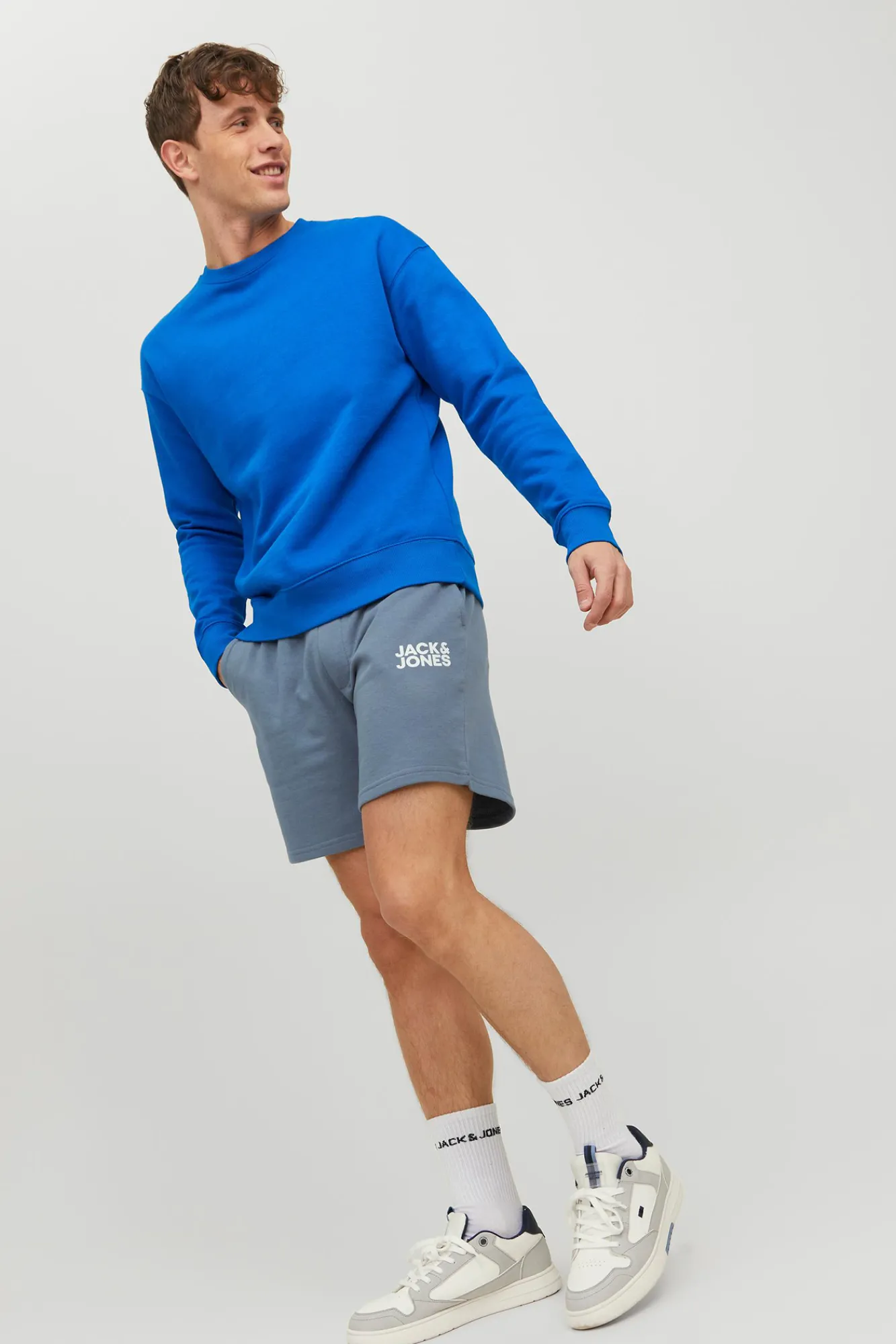 Jack & Jones Bermuda Lisa Tipo Cargo Azul Medio Outlet
