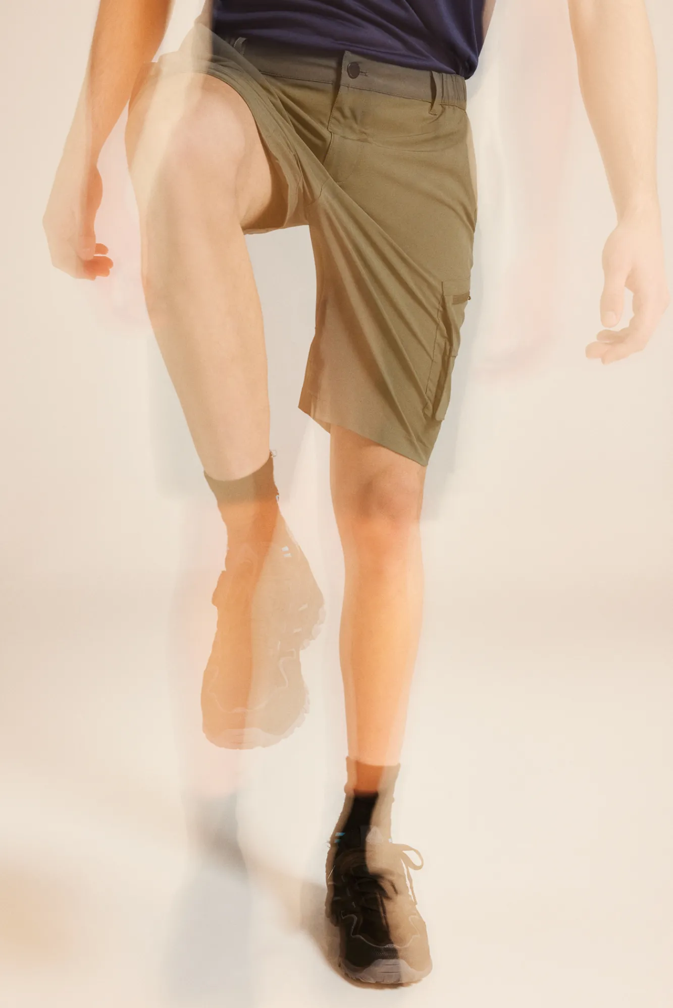 * Bermuda Outdoor Cargo Kaki Oscuro Outlet