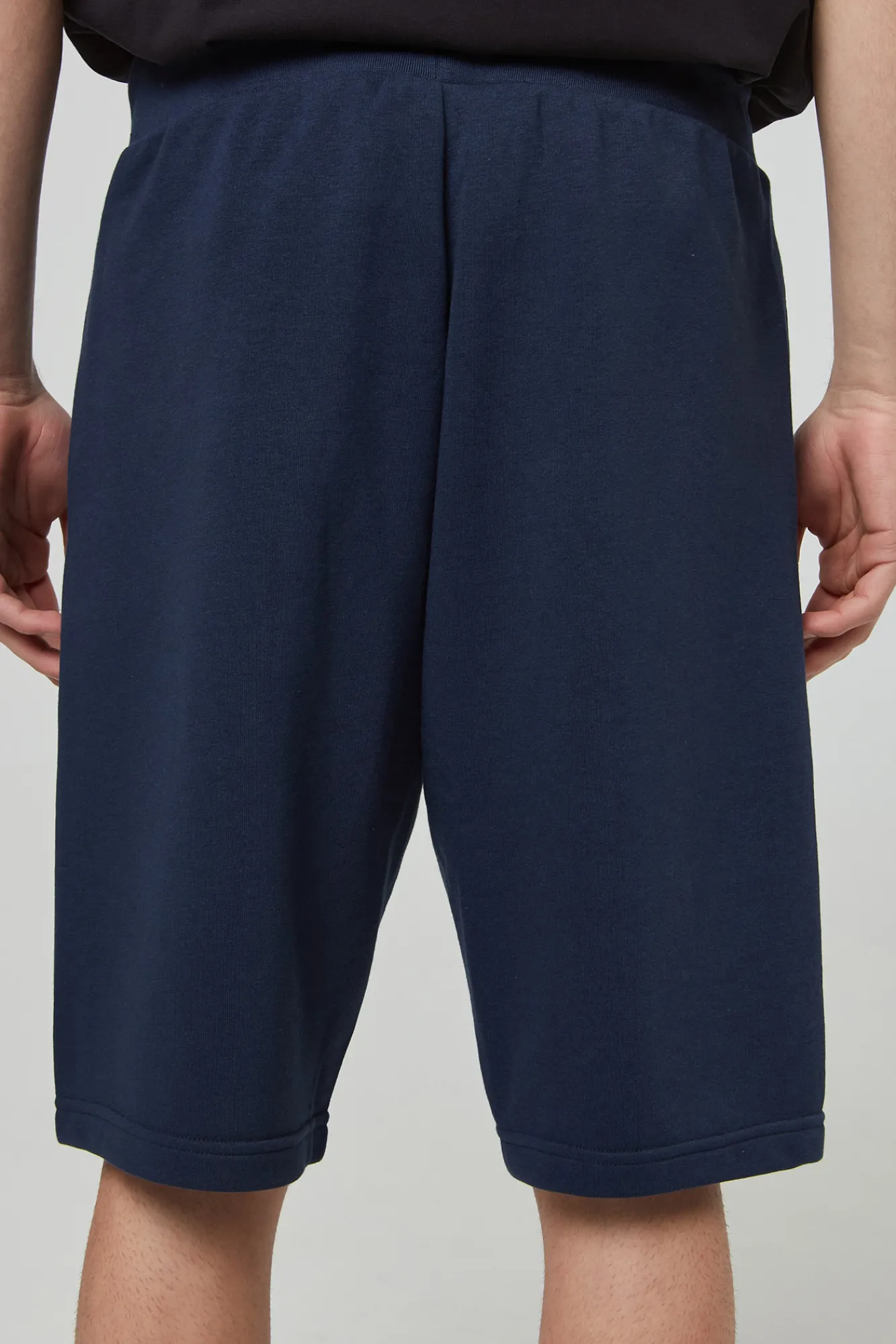 Champion Bermudas De Algodon Y Cinta Con Logotipo Navy Outlet