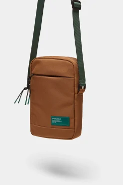 * Bolso Mediano Cruzado Tostado Sale