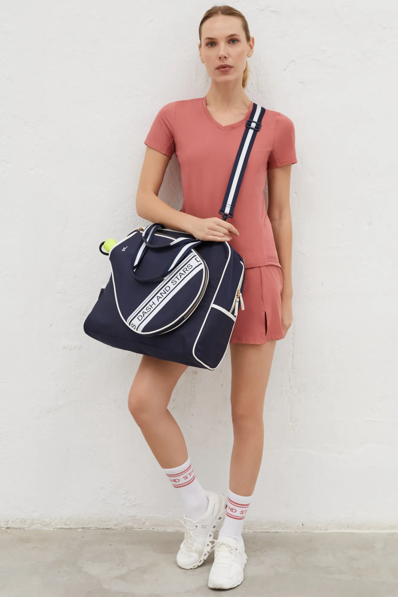 Dash and Stars Bolso Padel Efecto Piel Marino Azul Best