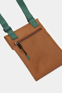* Bolso Plano Cruzado Tostado Hot