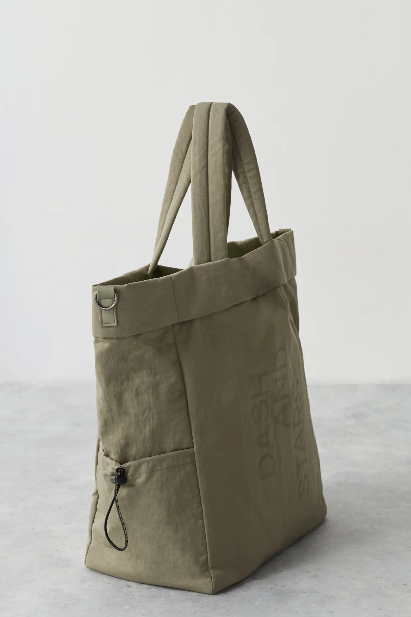 Dash and Stars Bolso Tote Verde Oliva Beige