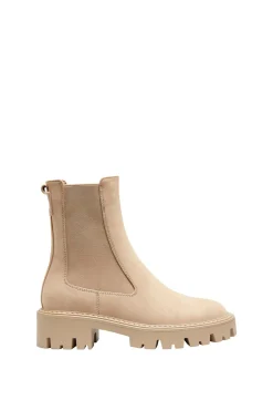 Only Bota Chelsea Suela Track Polipiel Marron Hot