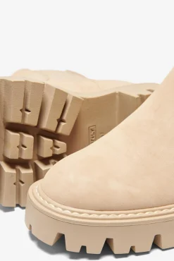 Only Bota Chelsea Suela Track Polipiel Marron Hot