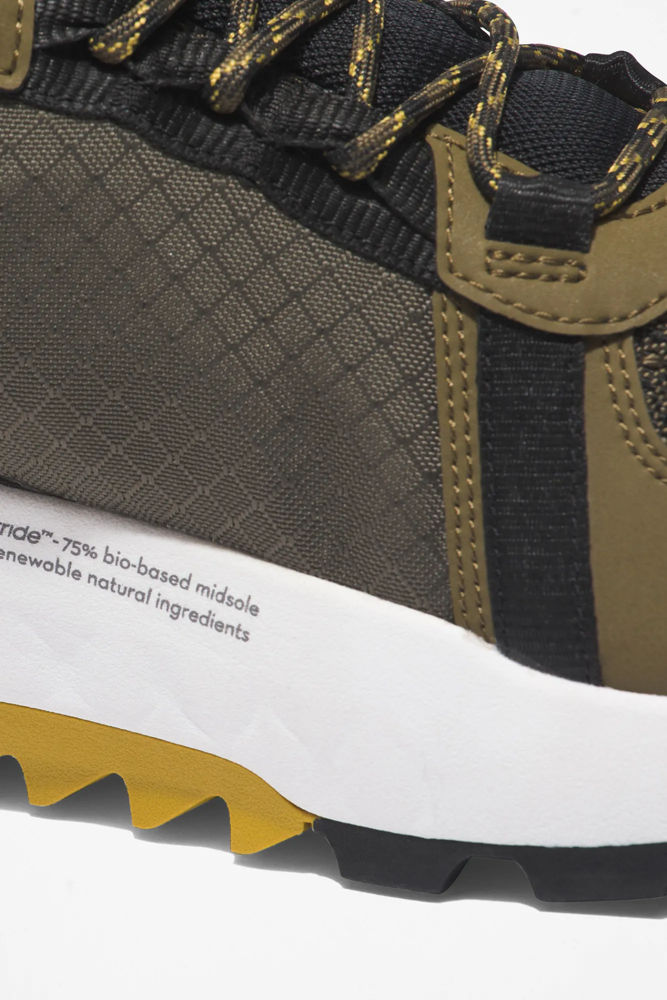Timberland Bota Media Cana Verde Oscuro New