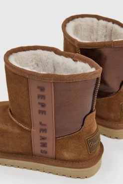 Pepe Jeans Botas Acolchadas Diss Tostado New