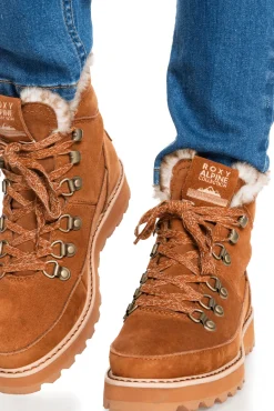 Roxy Botas Con Cordones Sadie Marron Claro Online