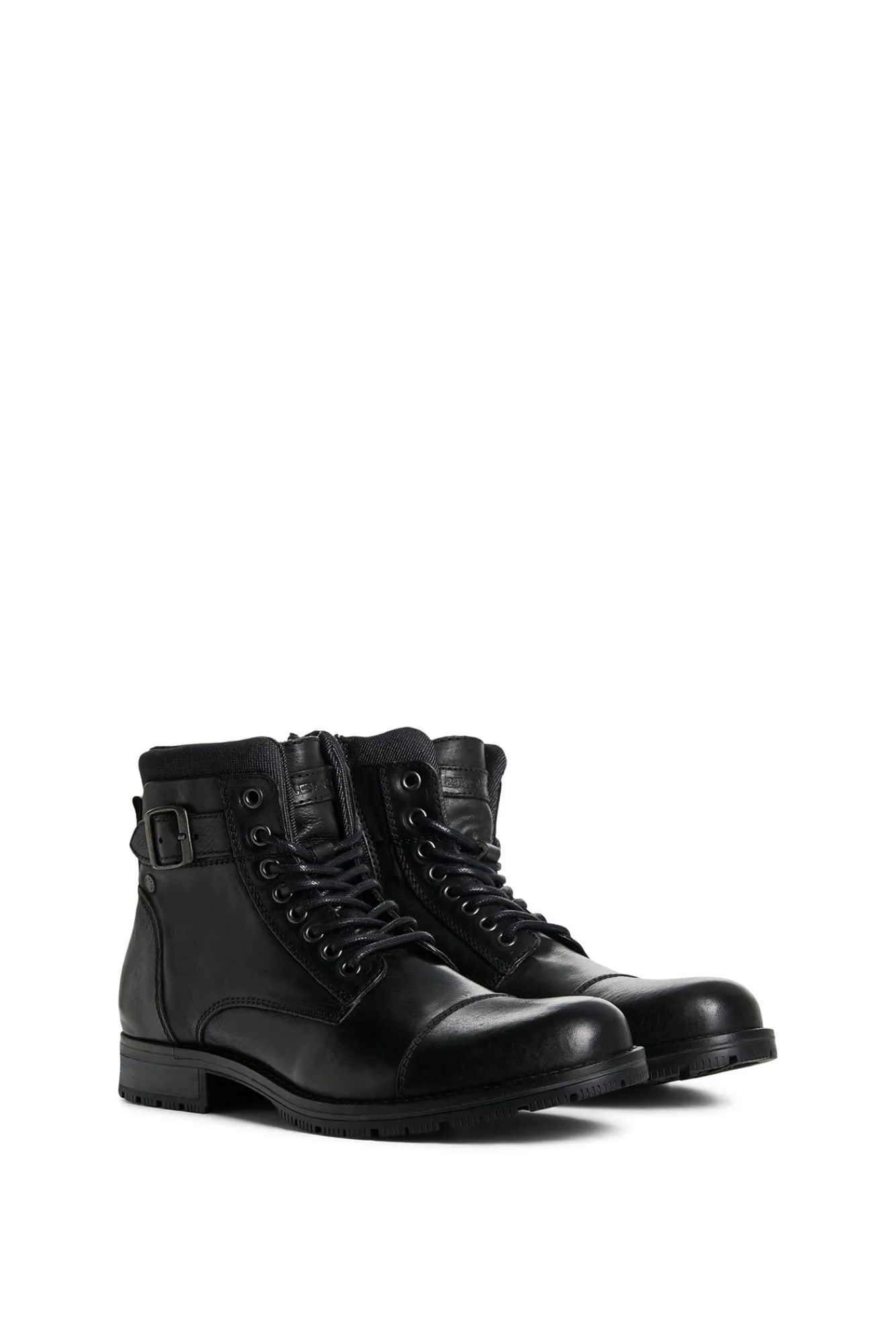 Jack & Jones Botas Con Hebilla Negro Outlet