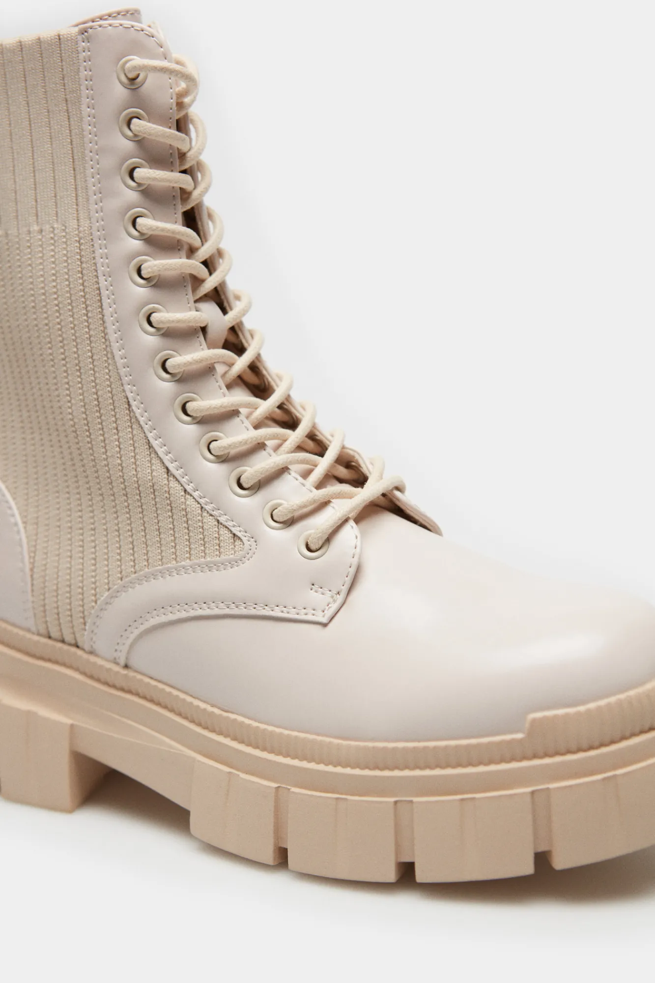 Pimkie Botines De Polipiel Marron Best