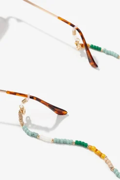 Vilanova Cadena De Gafas Multicolor Verde Sale