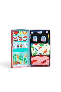 Happy Socks Caja 3 Unidades Rosa Outlet