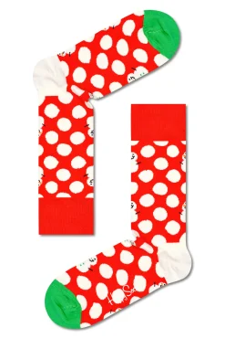 Happy Socks Caja Calcetines Navidenos Rojo Sale