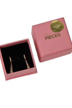 Pieces Caja De Pendientes Con Piedras Claras Amarillo Discount
