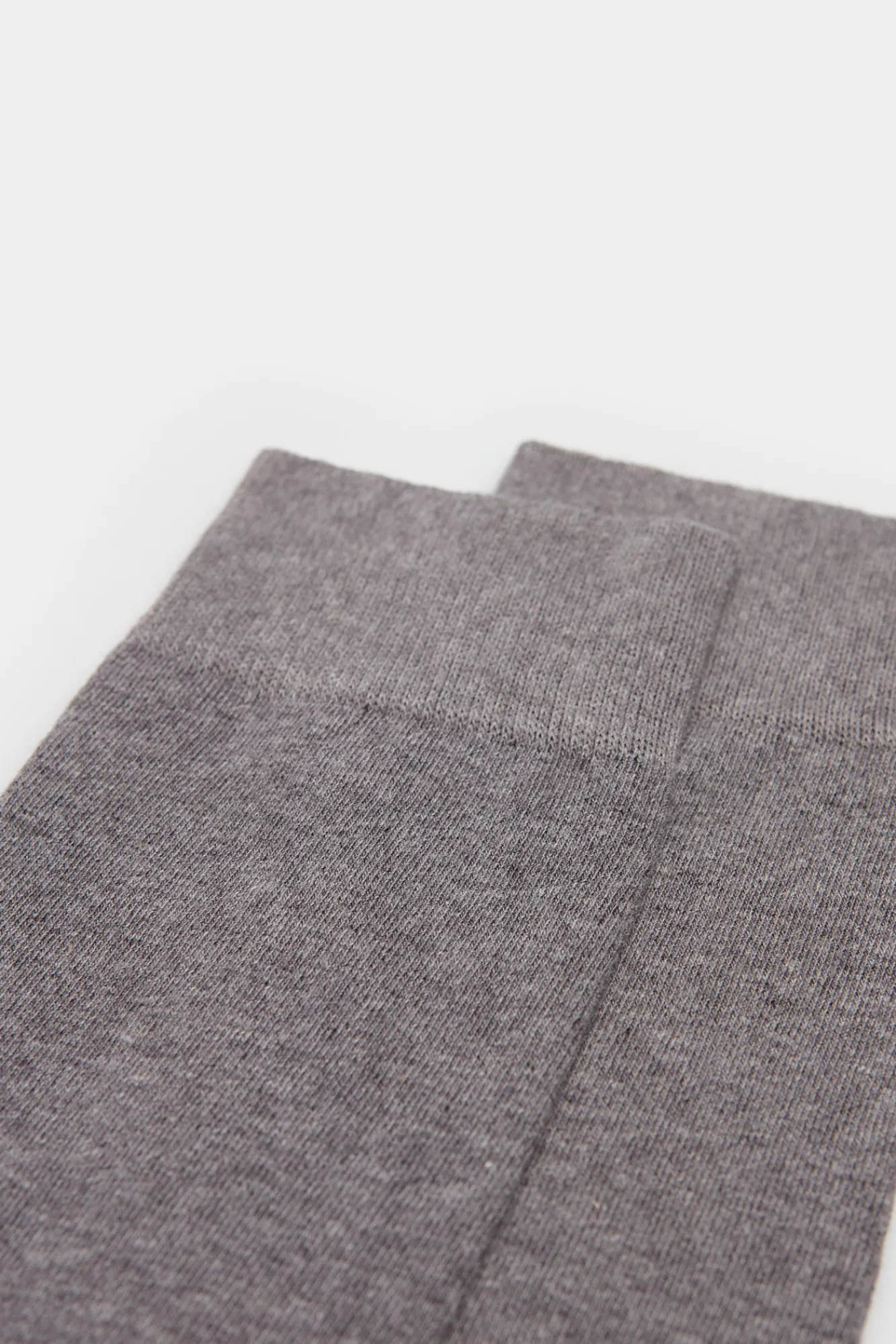 * Calcetin Basico Monocolor Gris Oscuro Hot