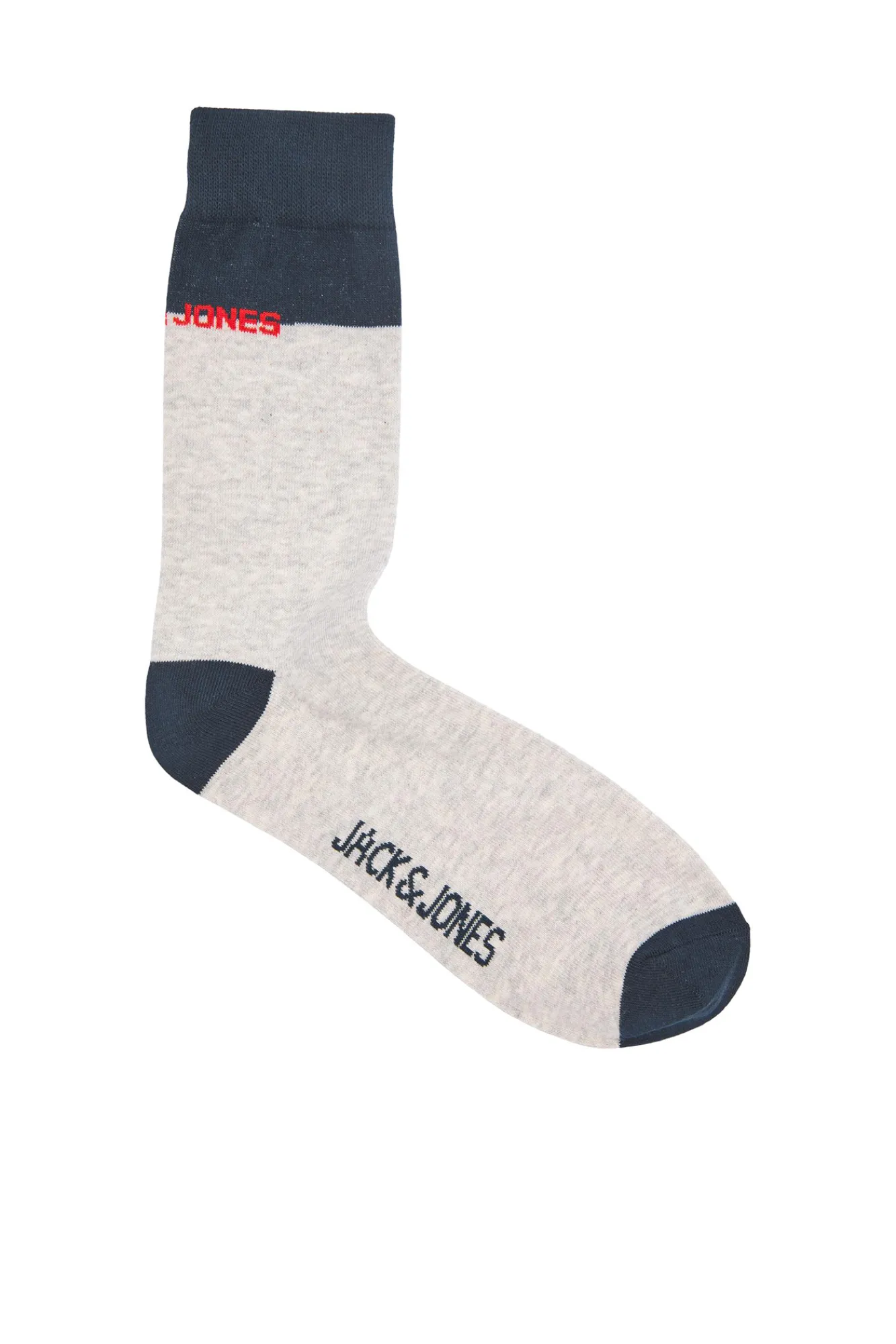 Jack & Jones Calcetin Cana Media Gris Claro Online