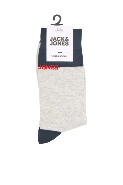 Jack & Jones Calcetin Cana Media Gris Claro Online