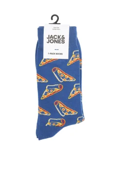 Jack & Jones Calcetin Cana Media Azul Medio Discount