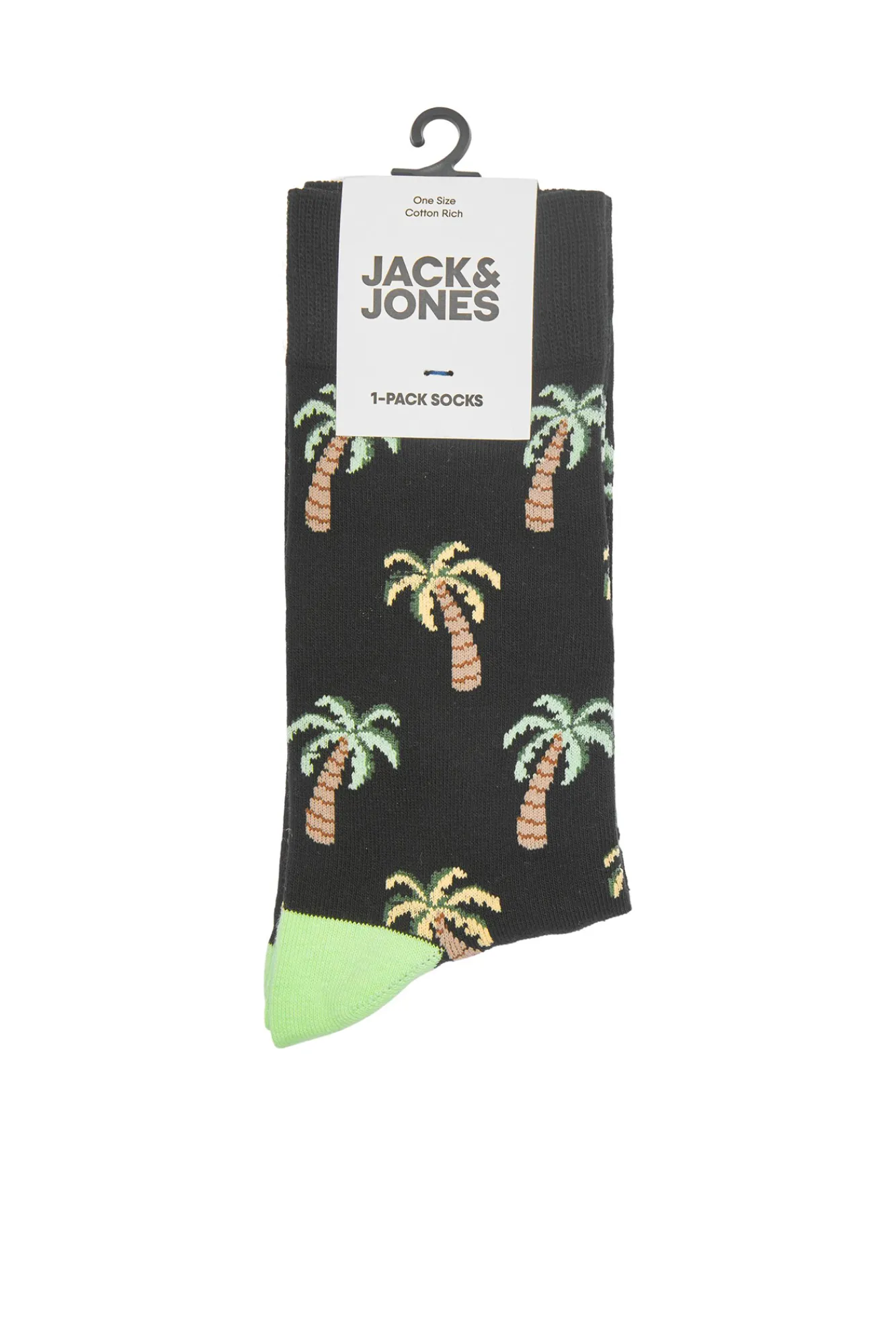 Jack & Jones Calcetin Cana Media Multicolor Hot