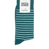 Jack & Jones Calcetin Estampado Rayas Verde Outlet