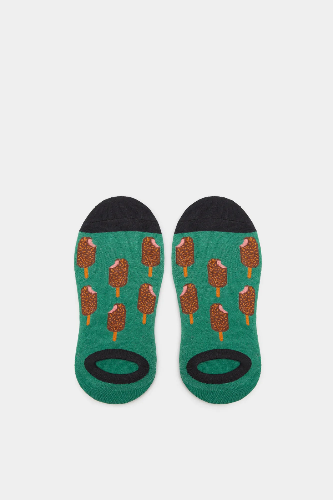 * Calcetin Invisible Helados Verde Online