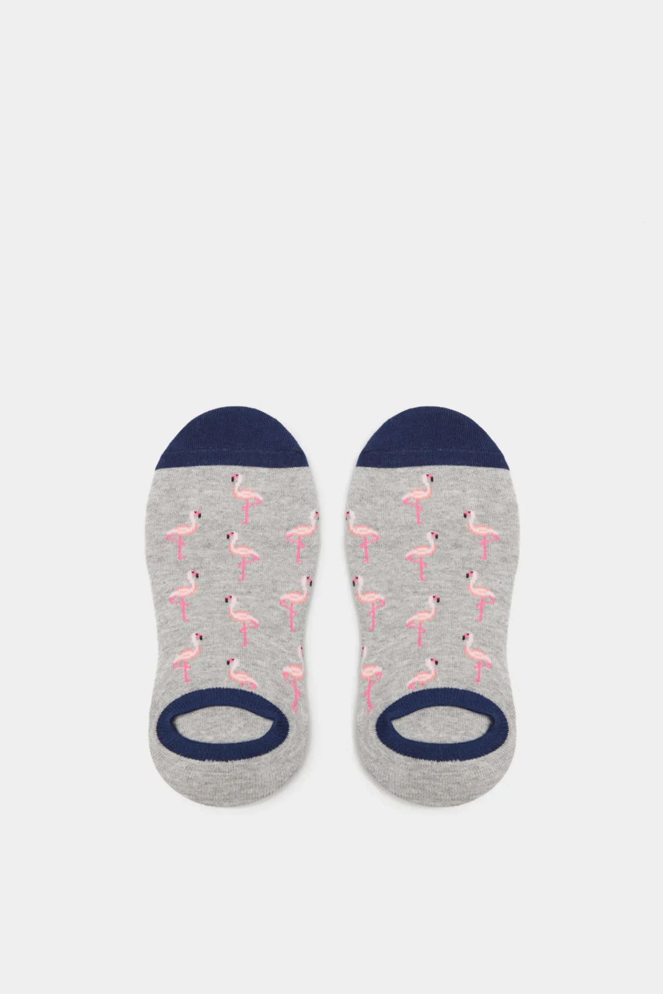 * Calcetin Invisible Tortuga Gris Medio Outlet