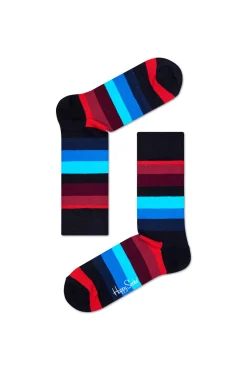 Happy Socks Calcetin Rayas Azul Hot