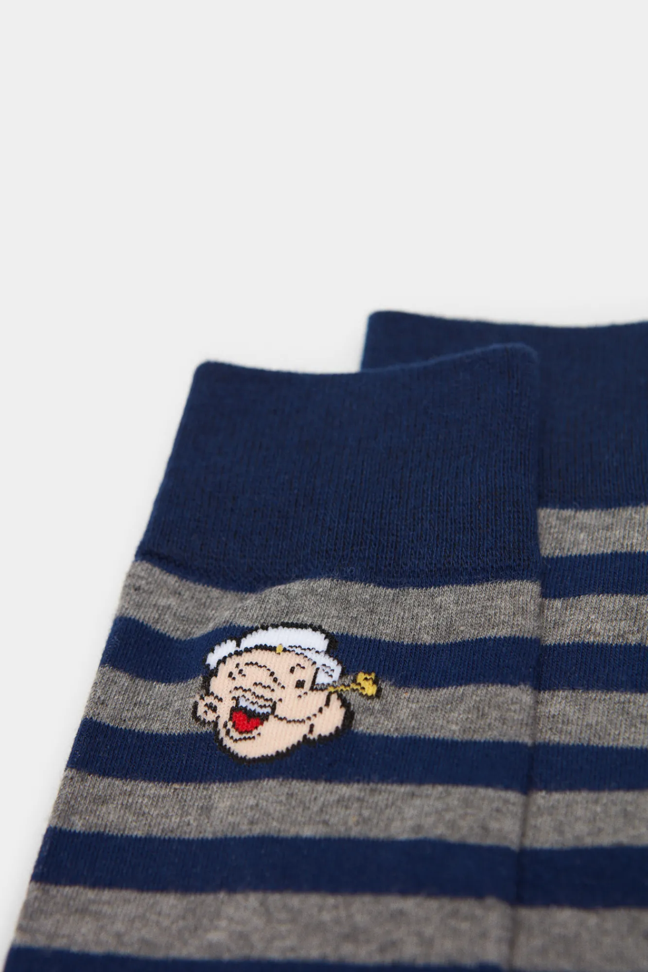 * Calcetin Rayas Popeye El Marino Azul Medio Outlet
