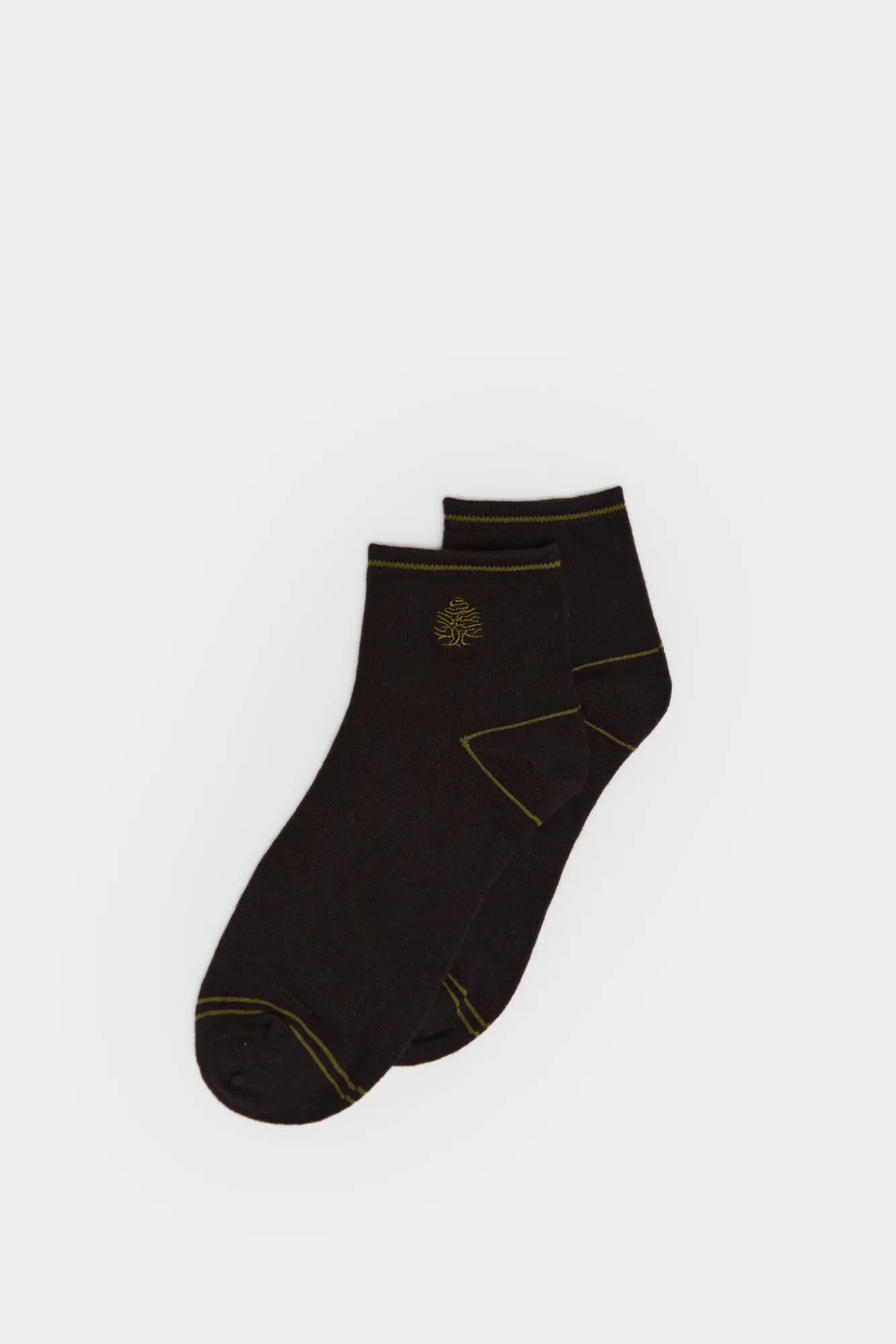 * Calcetin Tobillero New Fit Logo Negro New