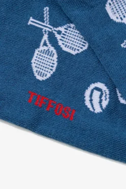 Tiffosi Calcetines Cortos Raquetas Azul Medio Clearance