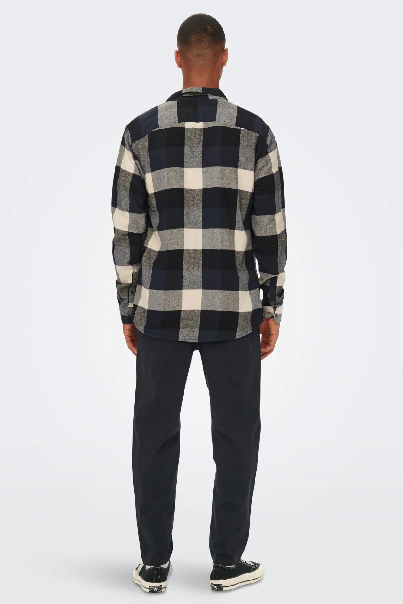 Only & Sons Camisa Cuadros Navy Best