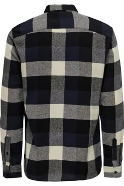 Only & Sons Camisa Cuadros Navy Best
