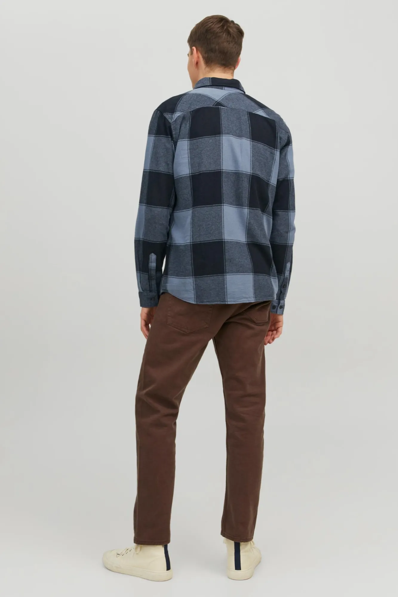 Jack & Jones Camisa Cuadros Navy New