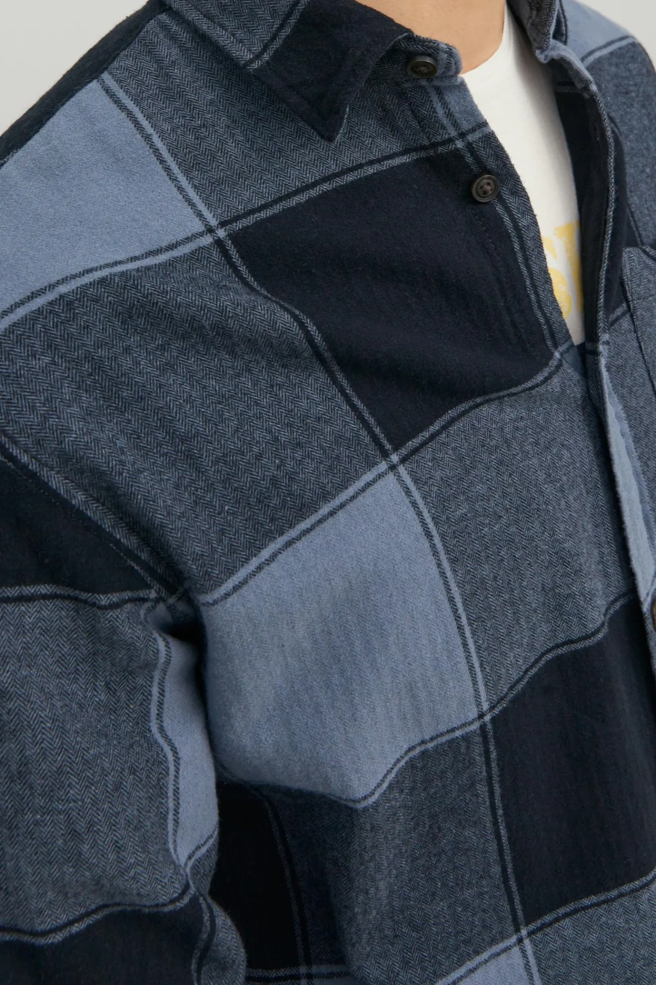 Jack & Jones Camisa Cuadros Navy New