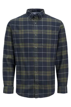 Jack & Jones Camisa Cuadros Verde New